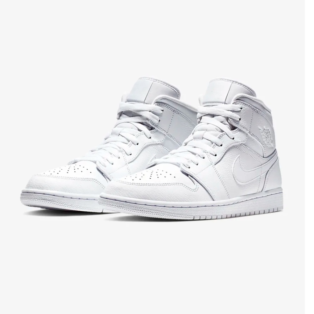 Air Jordan 1 Retro Mid GS 'White'